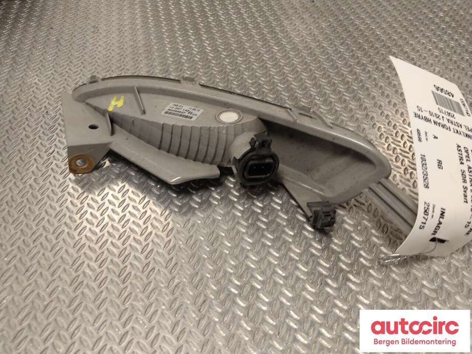 Blinklykt høyre til Opel Astra J 2010-2015 (OPEL|13367143|)