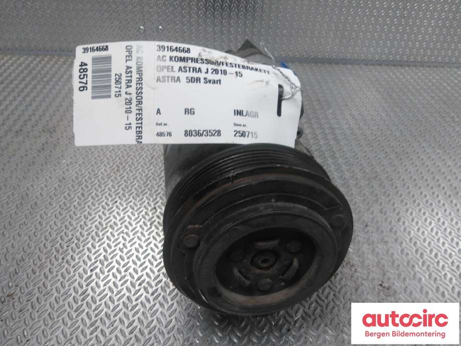 Diverse deler til Opel Astra J 2010-2015  (OPEL|39164668|)