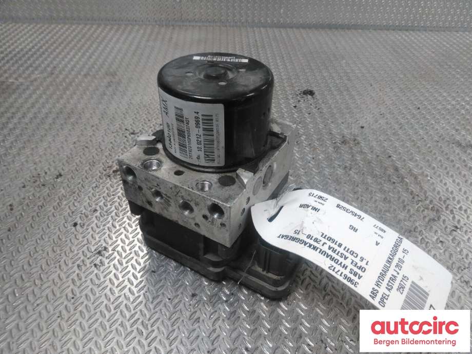 ABS sentral til Opel Astra J 2010-2015  (OPEL|39061712|)