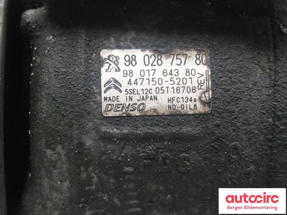 Diverse deler til Citroën Berlingo 2015-2019 (Type II, Fase 2)  (CITROEN|98 228 268 80|)