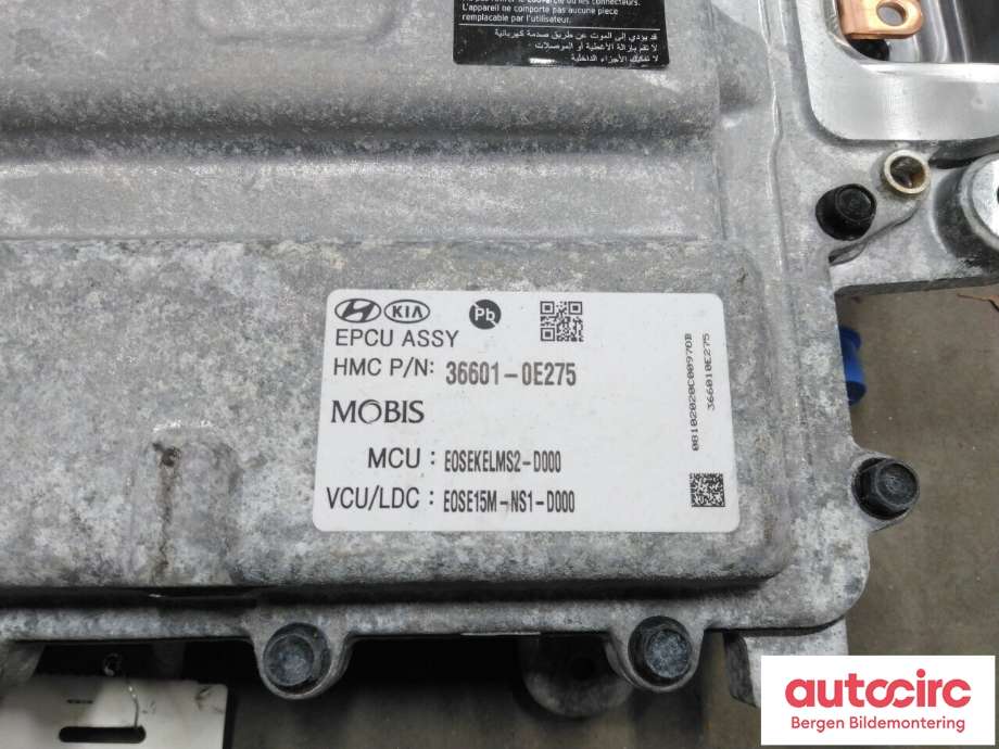 Inverter elbil til Hyundai Kona 2021-2023 (Type I, Fase 2) (HYUNDAI|36601 0E275|)