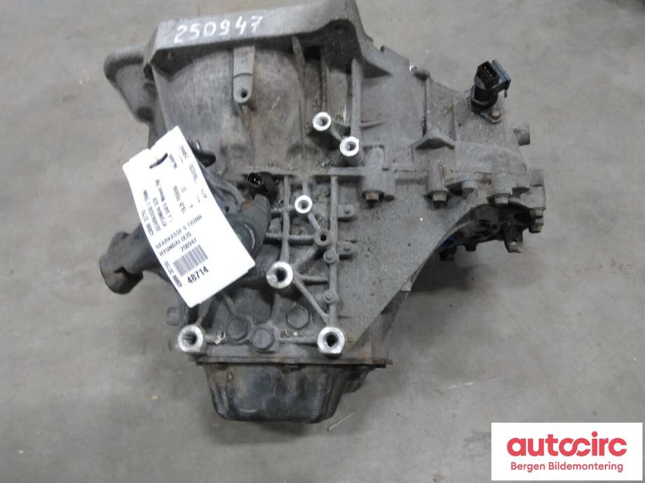 Girkasse manuell 6-trinn til Hyundai Ix20 2010-2017 (HYUNDAI|43000 32755|TBJ5 F856906|)
