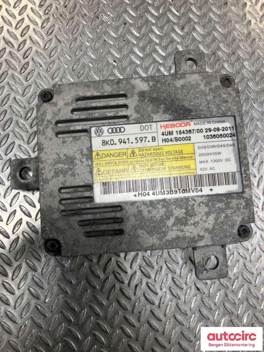 Styreenhet xenon/ballast til VW Passat 2011-2015 (B7) (B7) (VOLKSWAGEN|8K0 941 597 B|)