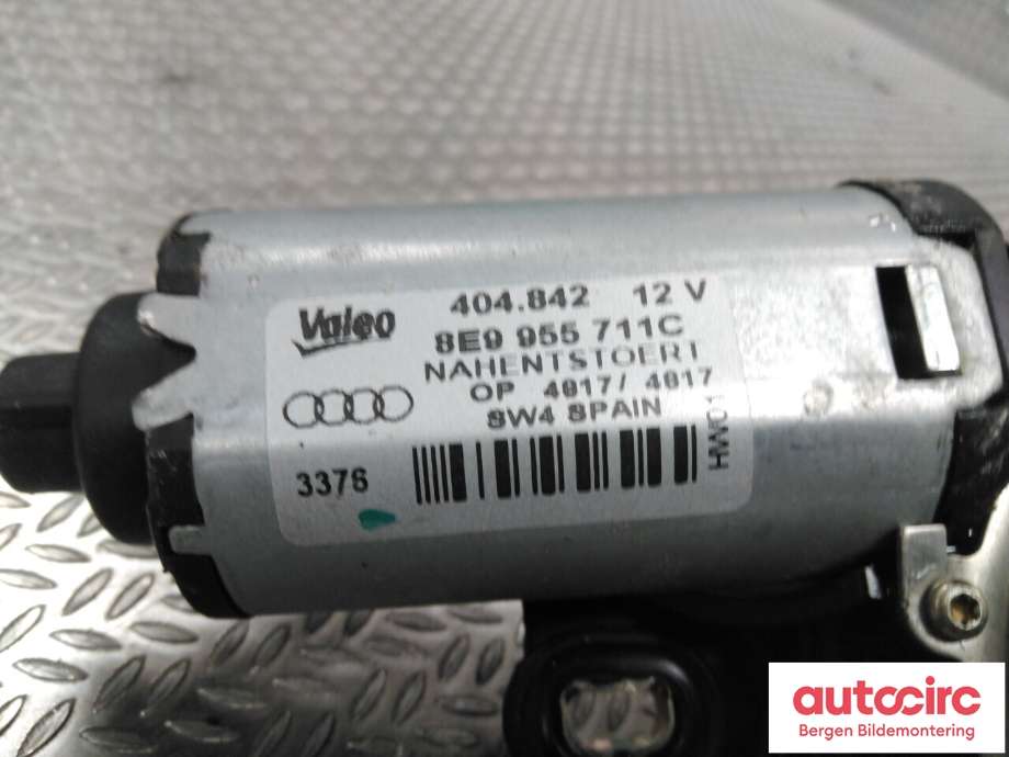 Viskermotor bakrute til Audi A4 2004-2008 (Type III) (B7) (B7) (AUDI|8E9 955 711 E|)
