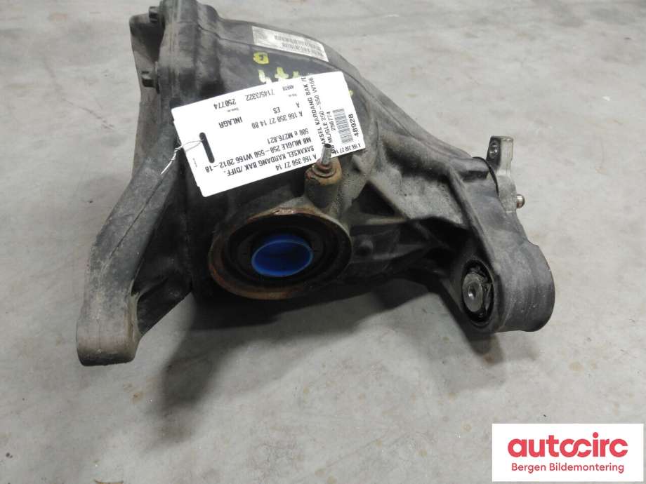Kardang klokke bak til Mercedes GLE 2015-2018 (Fase 2) (W166) (W166) (MERCEDES|A 166 350 27 14|A 166 350 27 14 80|)