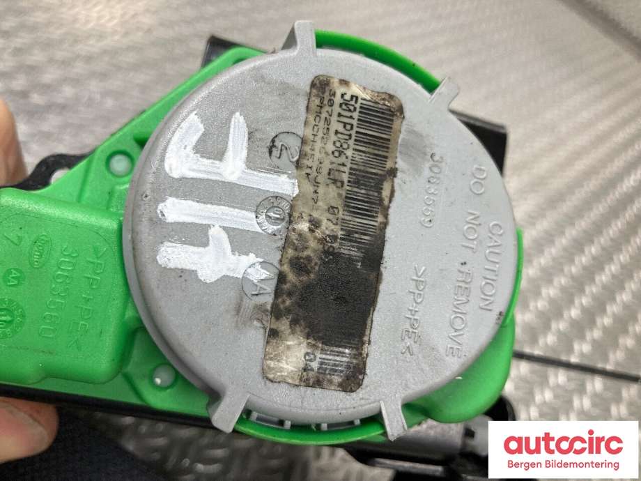 Sikkerhetsbelte foran høyre til Toyota Auris 2010-2012 (Type I, Fase 2)  (TOYOTA|7321002221C2|)