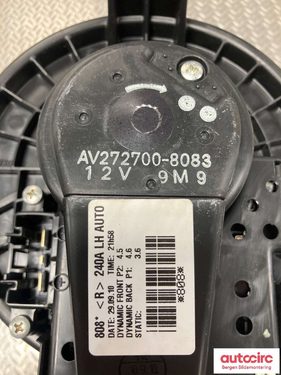 Varmeapparat motor til Toyota Auris 2010-2012 (Type I, Fase 2)  (TOYOTA|8710305060|)