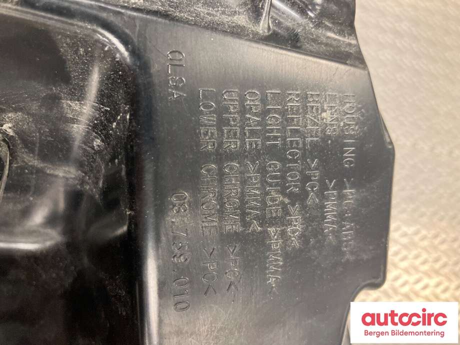 Baklykt venstre til BMW X1 2015-2022 (F48) (F48) (BMW|63 21 7 477 713|)
