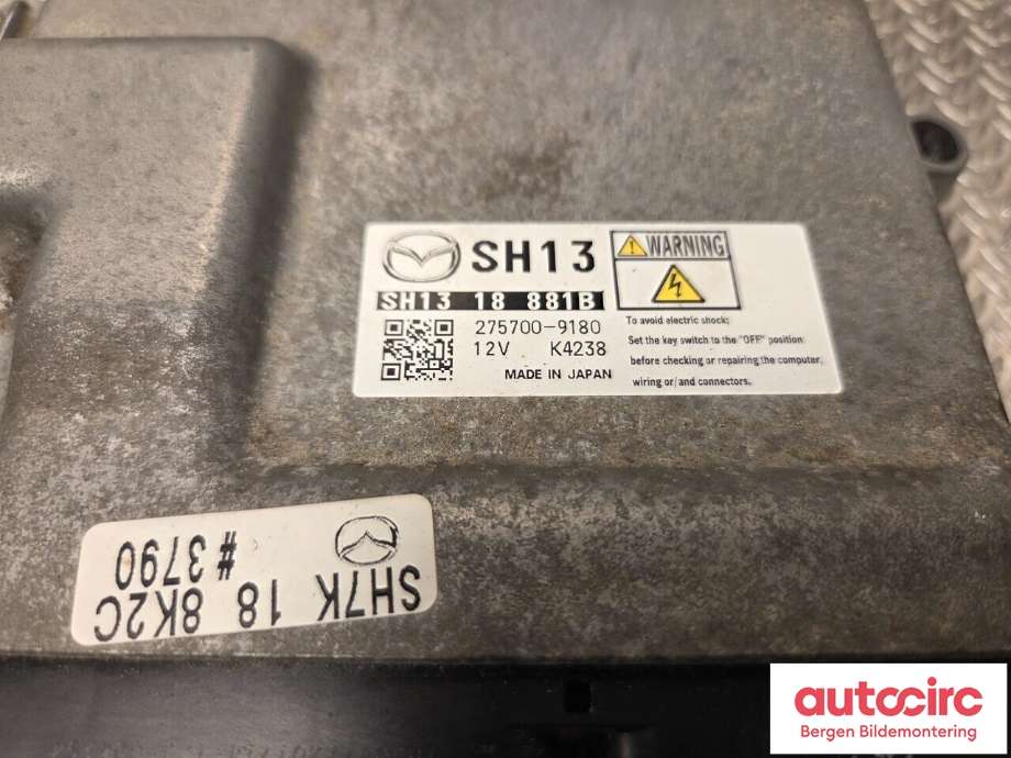 Styreenhet motor til Mazda CX-5 2012-2017 (Type I)  (MAZDA||SH13 18 881B)