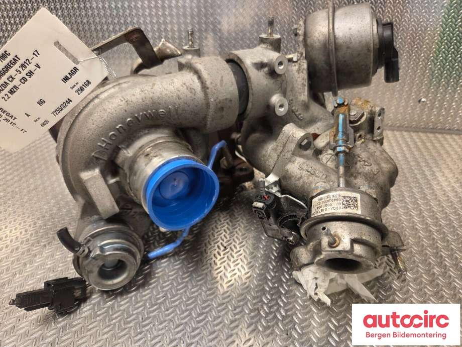 Turbo til Mazda CX-5 2012-2017 (Type I)  (MAZDA|SH01-13-700C|)