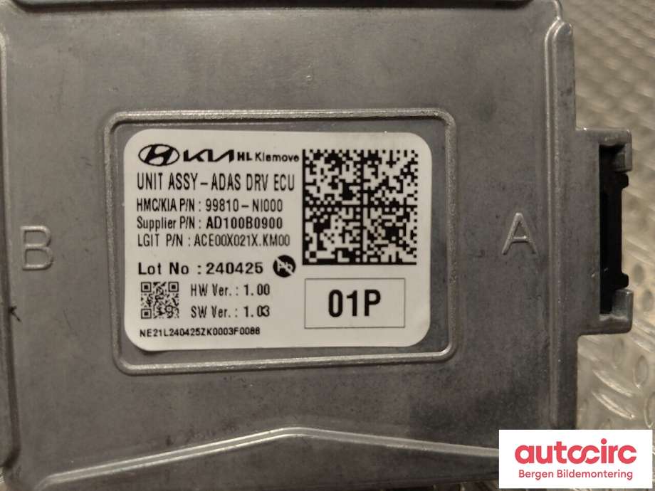Styreenhet diverse til Hyundai Ioniq 5 2021-->>  (HYUNDAI|99810NI000|)