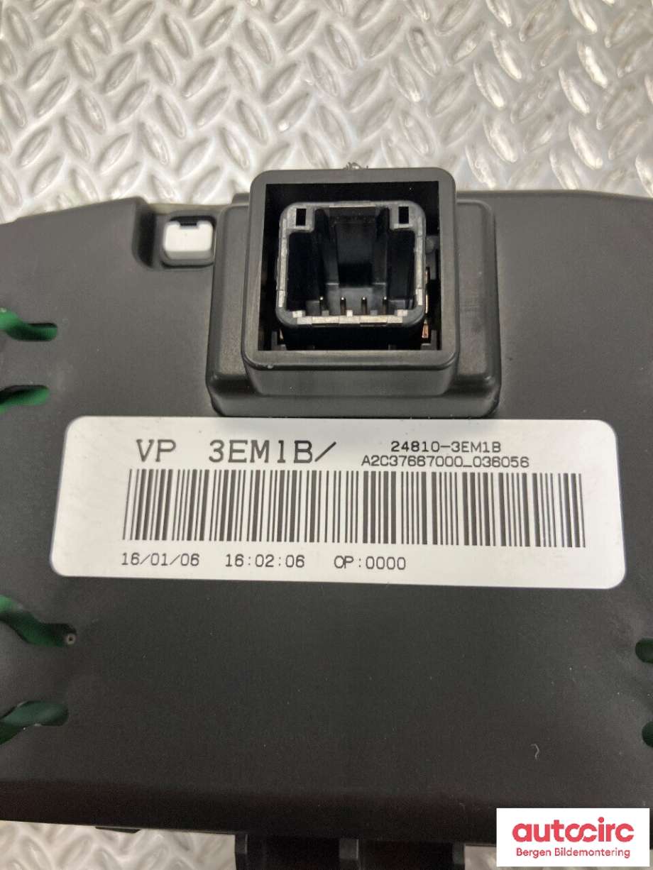 Speedometer til Nissan Leaf 2011-2017 (Type I)  (NISSAN|248103EM1B|)