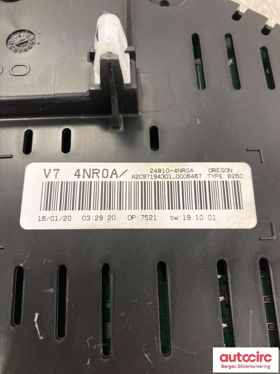 Speedometer til Nissan Leaf 2011-2017 (Type I)  (NISSAN|248104NR0A|)