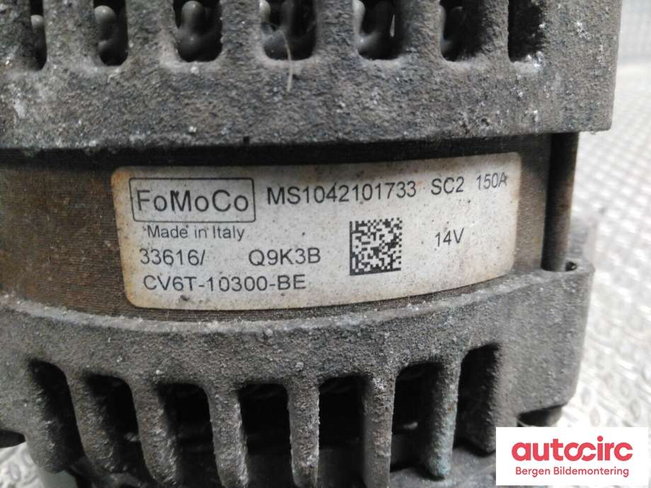 Dynamo til Ford Fiesta 2013-2017 (Type VI, Fase 2)  (FORD|1940809|)