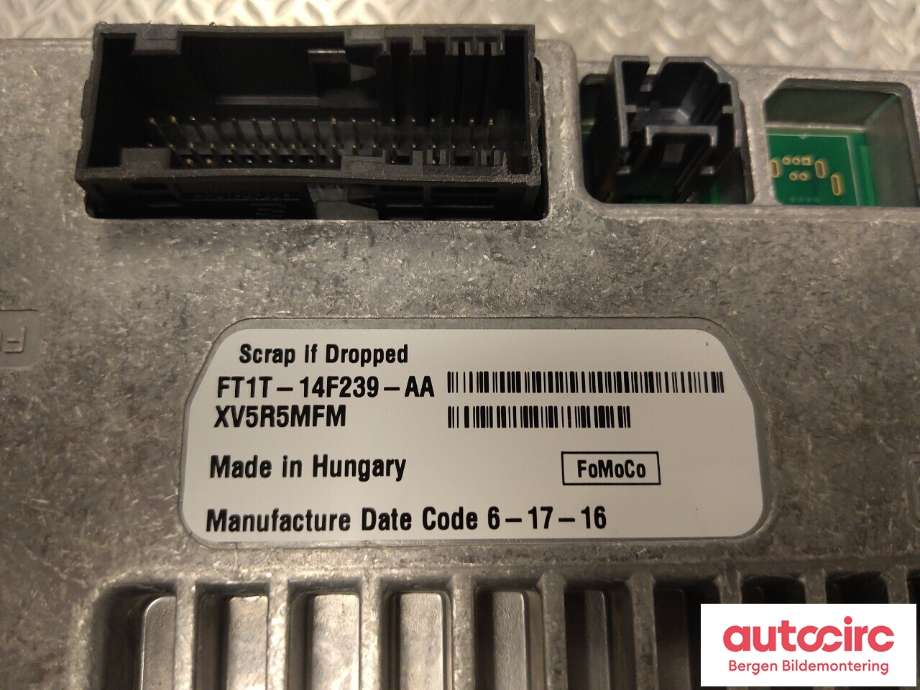 Instrument kjørecomputer til Ford Transit Connect 2013-2018 Type II, Fase 1  (FORD|5276117|)