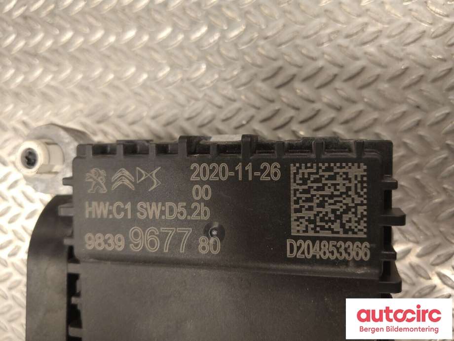 Sensor radar til Peugeot 2008 2019-->> (Type II)  (PEUGEOT|16 756 643 80||9839967780)