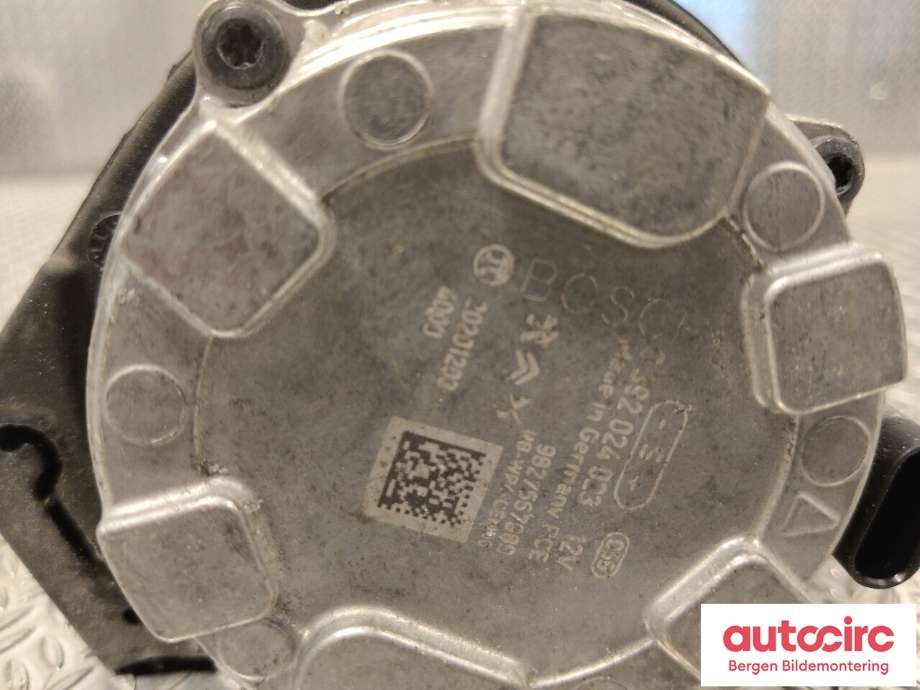 Vannpumpe til Peugeot 2008 2019-->> (Type II) (PEUGEOT|98 275 678 80|)