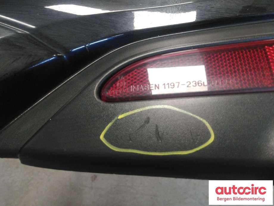Støtfanger bak til Peugeot iOn 2011-2020  (PEUGEOT|16 733 135 80|7410 PQ|)