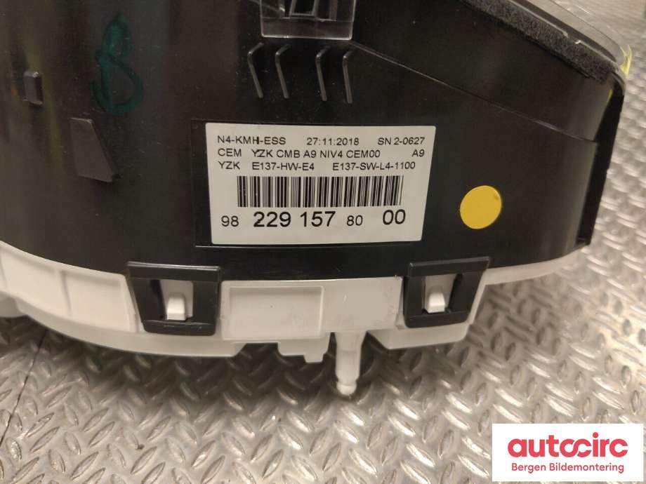 Diverse deler til Peugeot 2008 2013-2019 (Type I) (PEUGEOT|98 227 036 80|)