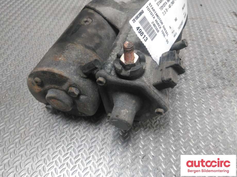 Starter diesel til Toyota Hiace 2001-2006 (Fase 2) (TOYOTA|2810030060|)
