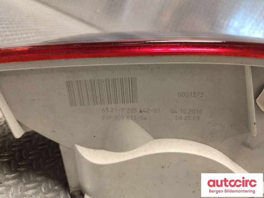 Baklykt høyre til BMW 1-Serie 2004-2011 (E81/E82/E87/E88) (E81/E82/E87/E88) (BMW|63 21 7 285 642|)