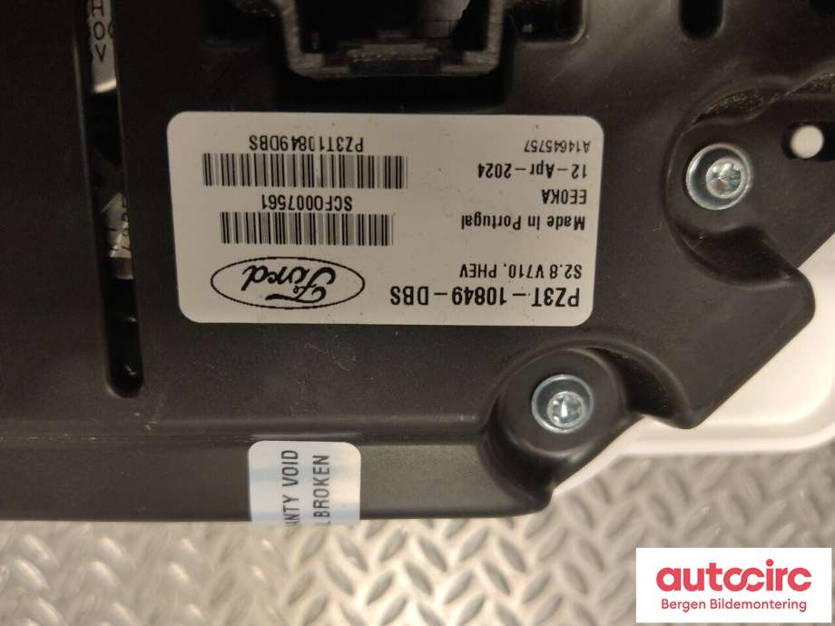 Instrument diverse til Ford Transit Custom 2013-2023 (Type I) (FORD|2814212|PZ3T-10849-DBT|)