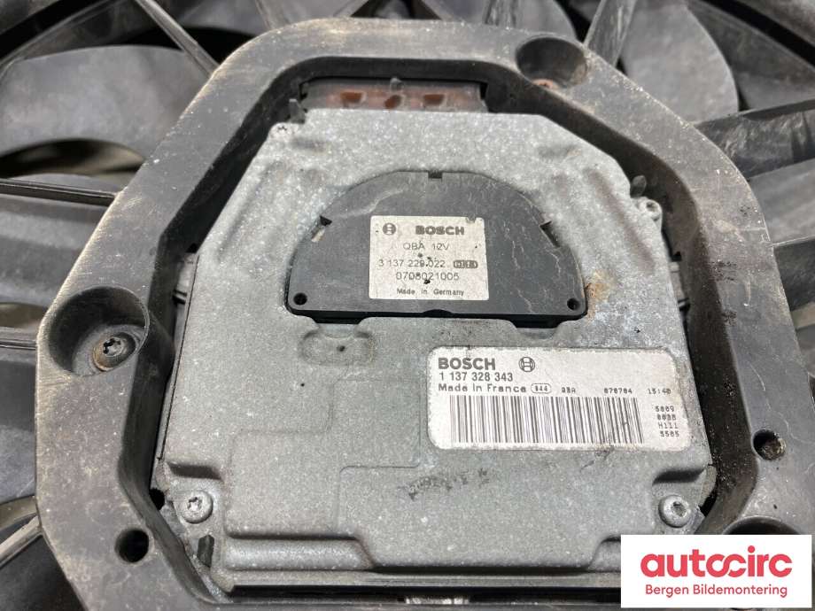 Kjølevifte til Volvo S60 2005-2010 (Type I, Fase 2)  (VOLVO|30741238||30749760)