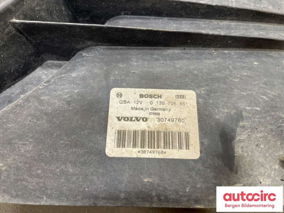 Kjølevifte til Volvo S60 2005-2010 (Type I, Fase 2)  (VOLVO|30741238||30749760)