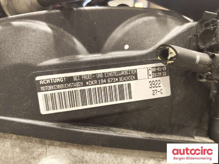 Motor bensin til Audi A1 2018-->> (Type II) (AUDI|04C 100 098 K|)