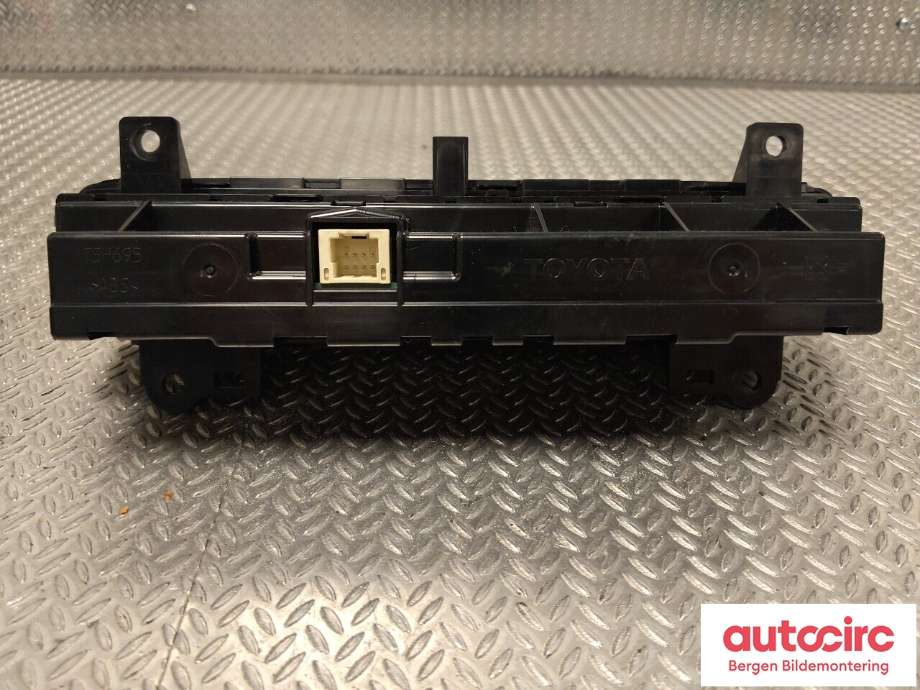 Varmeapparat betjening til Toyota Auris 2015-2019 (Type II, Fase 2)  (TOYOTA|5590002C60|)
