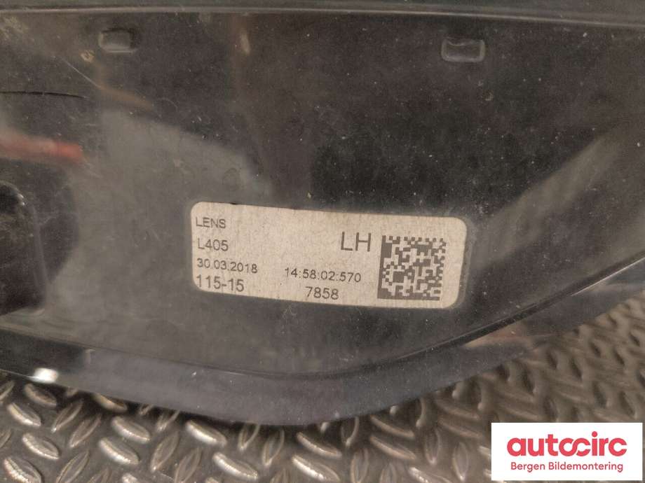 Frontlykt venstre halogen til Land Rover Range Rover 2013-->> (Type IV) (LAND-ROVER|LR169882|LR116078|JK5213W030EE)