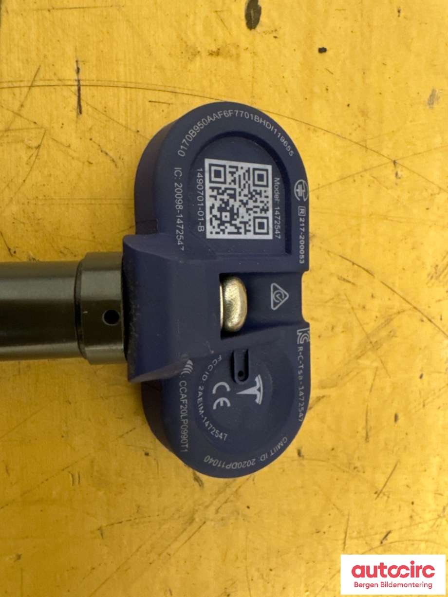 Sensor dekktrykk til Tesla Model Y 2021-2024 (Type I) (TESLA|1490701-01-B|)