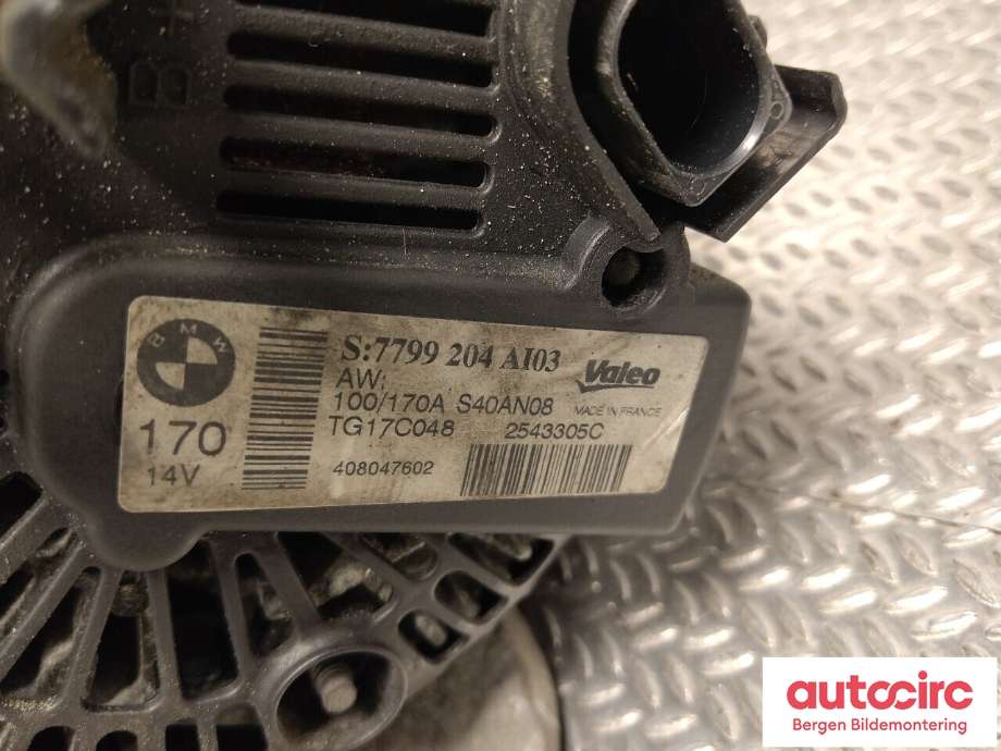 Dynamo til BMW 5-Serie 2003-2010 (E60/E61) (E60/E61) (BMW|12 31 7 799 204|)