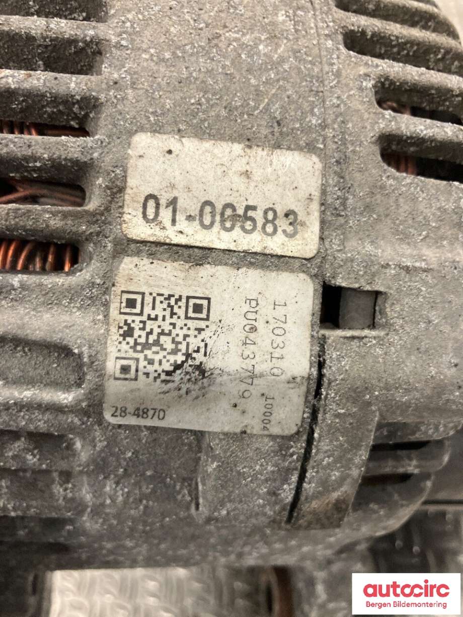 Dynamo til Audi Q7 2006-2010 (Type I, Fase 1) (AUDI|059 903 015 R|)