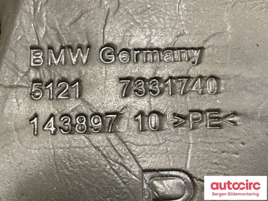 Dørhåndtak utv høyre foran til BMW X3 2010-2017 (F25) (F25) (BMW|51 21 7 207 562|51 21 7 193 264|)