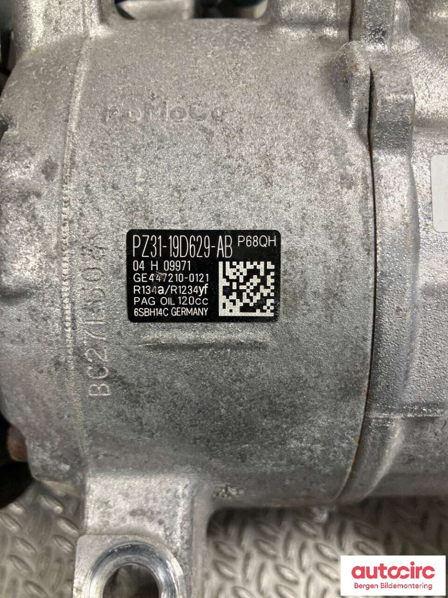 Aircondition kompressor til Ford Transit Custom 2013-2023 (Type I)  (FORD|2760007||PZ31-19D629-AB)