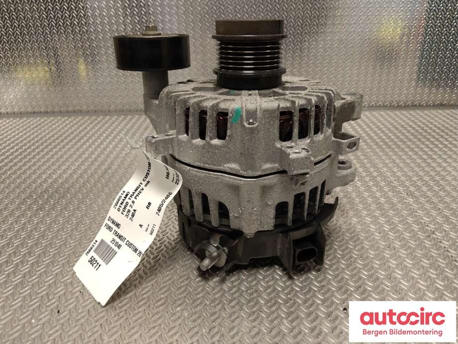 Dynamo til Ford Transit Custom 2013-2023 (Type I)  (FORD|2666514||KK3T-10300-AAC)