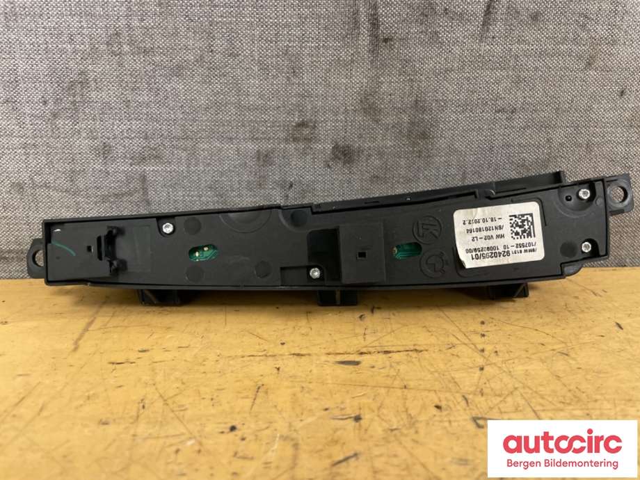 Bryter diverse til BMW X3 2010-2017 (F25) (F25) (BMW|61 31 9 267 892||9240295/01)