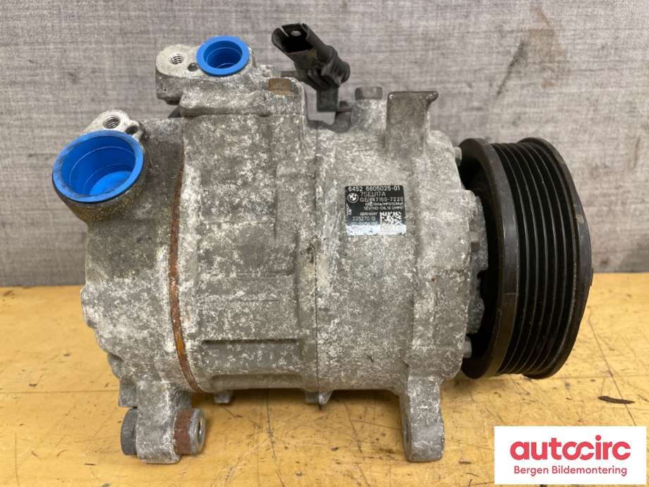 Aircondition kompressor til BMW X3 2010-2017 (F25) (F25) (BMW|64 50 6 805 025||6452 6805025-01)