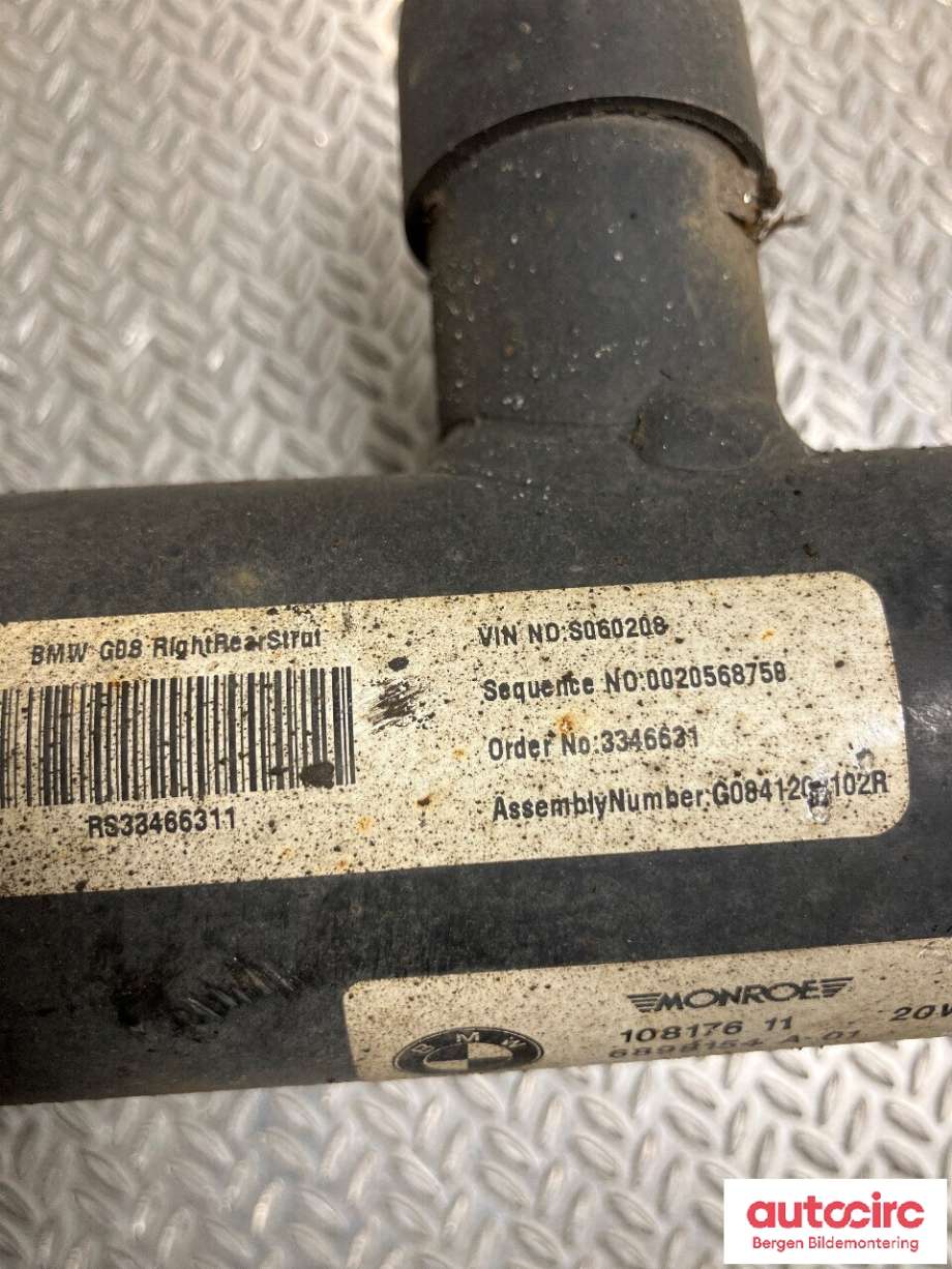 Støtdemper bak til BMW iX3 2021-->> (BMW|37 10 6 898 154|)
