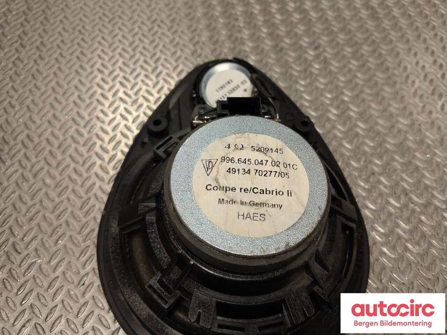 Diverse deler til Porsche 911 1998-2005 (996) (996) (PORSCHE||99664504702)