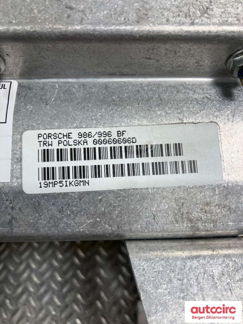 Airbag passasjer til Porsche 911 1998-2005 (996) (996) (PORSCHE|996 803 071 06|)
