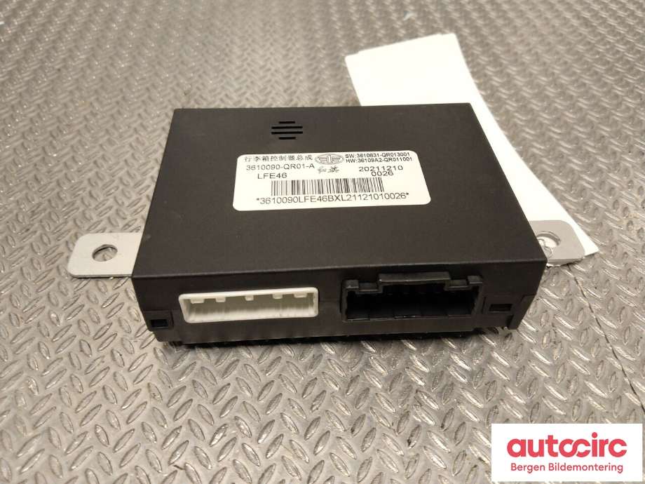 Styreenhet elektrisk bakluke til Hongqi E-HS9 2022-->> (HONGQI|3610090-QR01-A|)