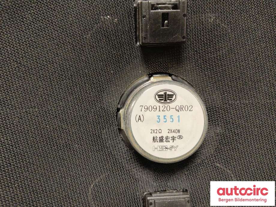 Bilstereo høyttaler til Hongqi E-HS9 2022-->>  (HONGQI|7909120QR02|)