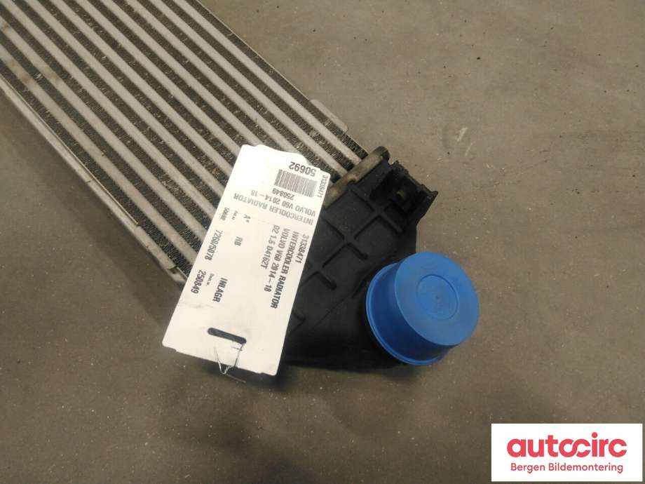 Intercooler til Volvo V60/V60 CC 2013-2018 (Type I, Fase 2)  (VOLVO|31338471|)