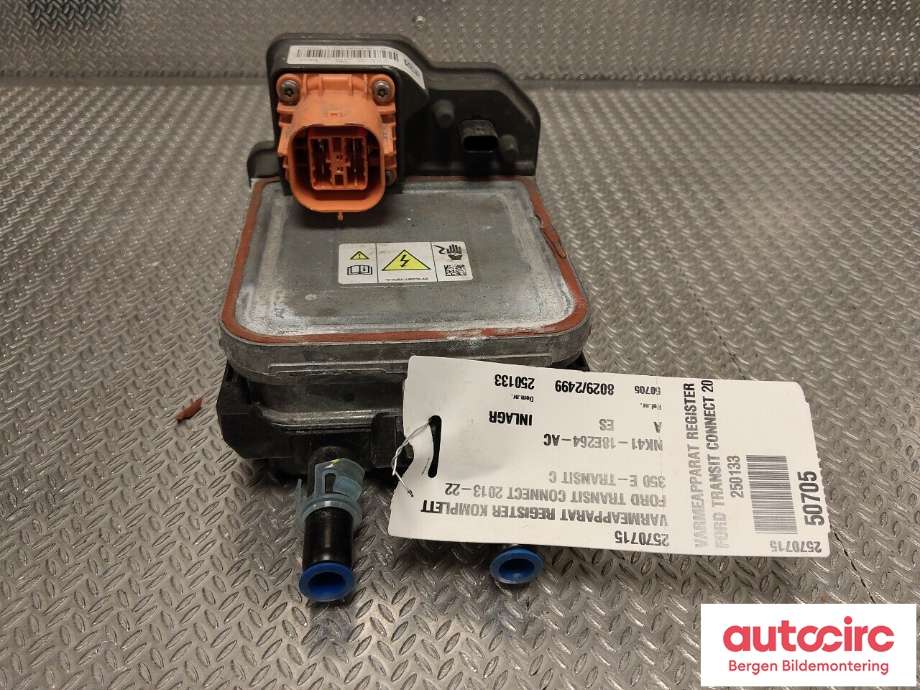 Varmeapparat til Ford Transit Connect 2018-->> Type II, Fase 2 (FORD|2570715|NK41-18E264-AC|)