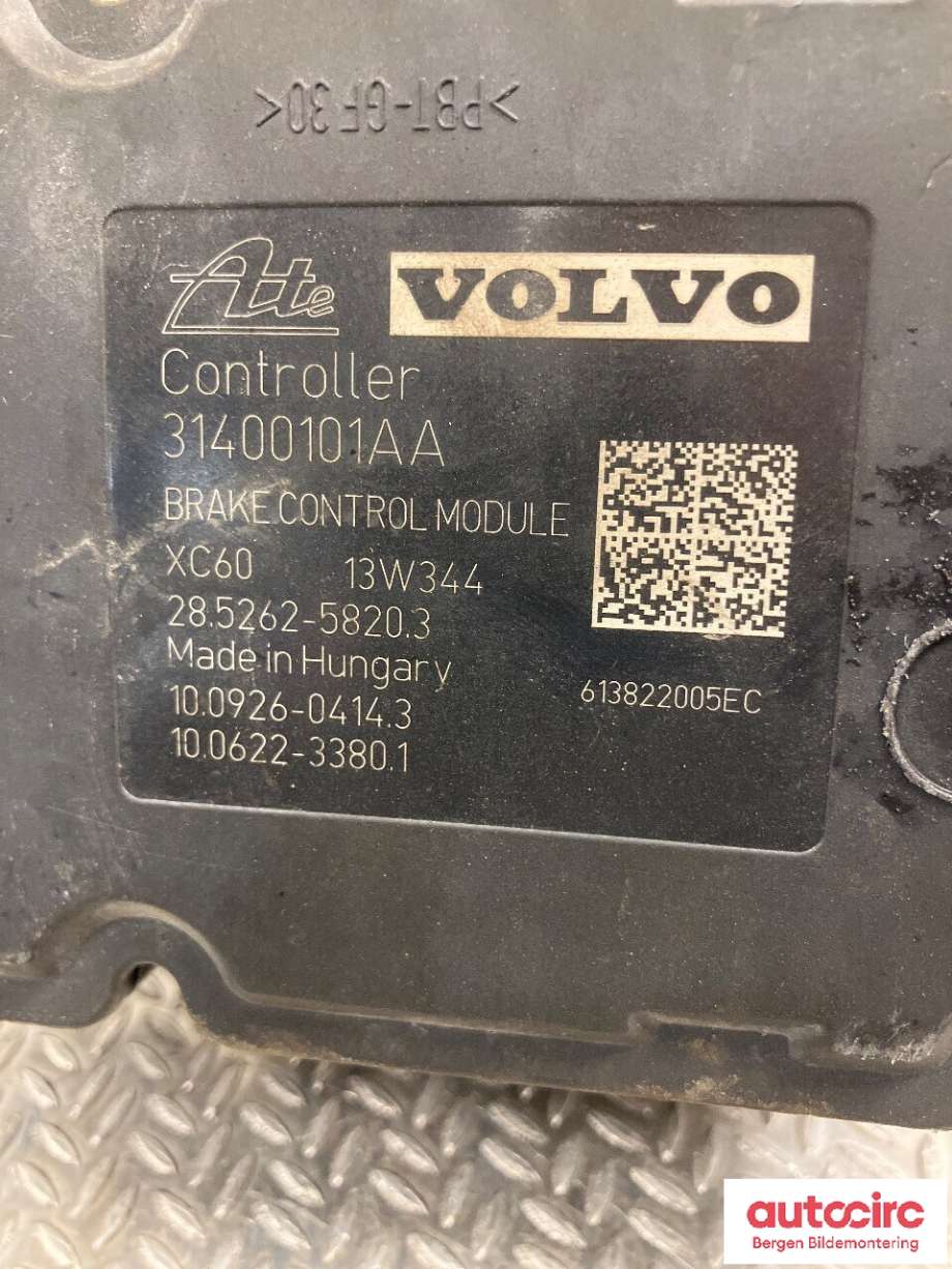 ABS sentral til Volvo V60/V60 CC 2013-2018 (Type I, Fase 2) (VOLVO|31400546|)