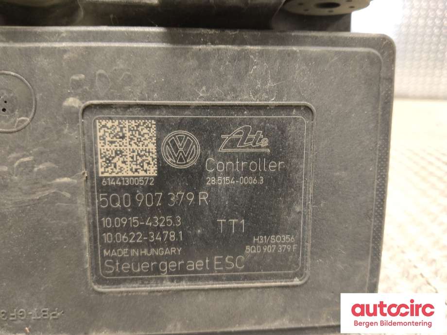 ABS sentral til Škoda Octavia 2013-2016 (Type III, Fase 1)  (SKODA|5Q0 614 517 Q|)