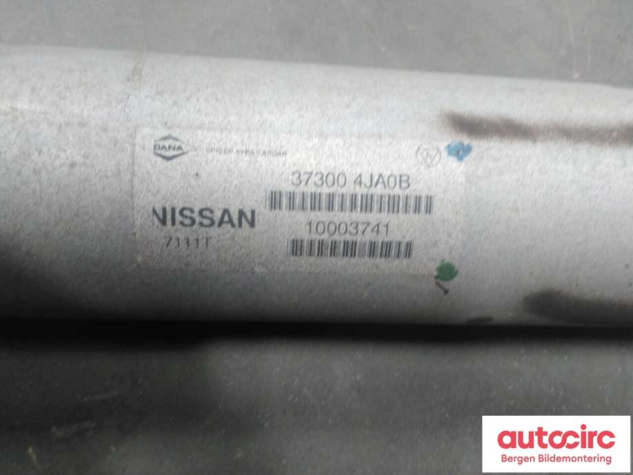 Mellomaksel bakre til Nissan Navara 2016-->> (D23) (D23) (NISSAN|373004JA0B|)