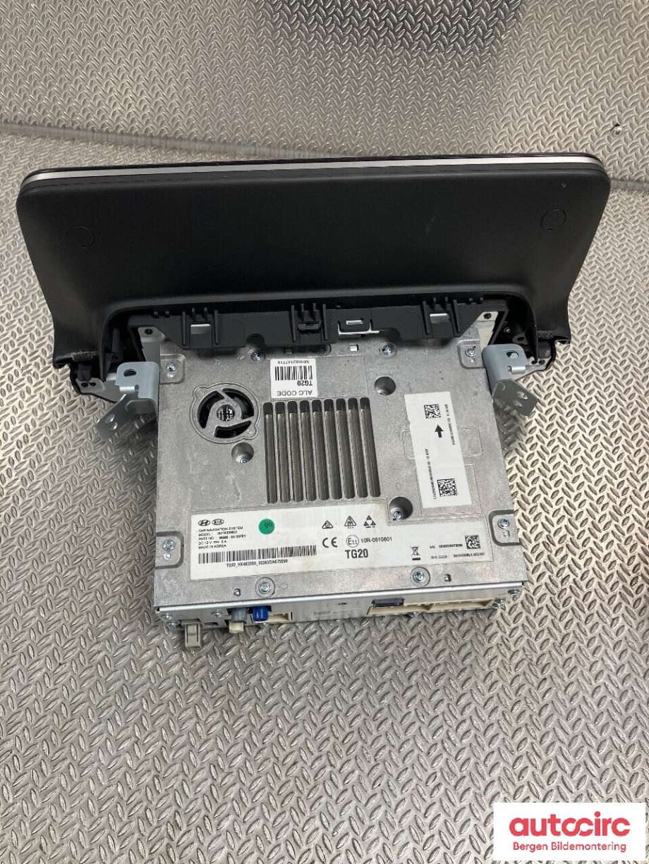 Multimedia display (MCU - Media Controller Unit) til Hyundai Kona 2017-2021 (Type I, Fase 1)  (HYUNDAI|96560K 4120TRY|)